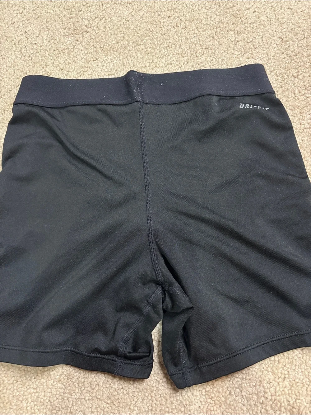 Nike Pros Compression Large Training Shorts with White Swoosh